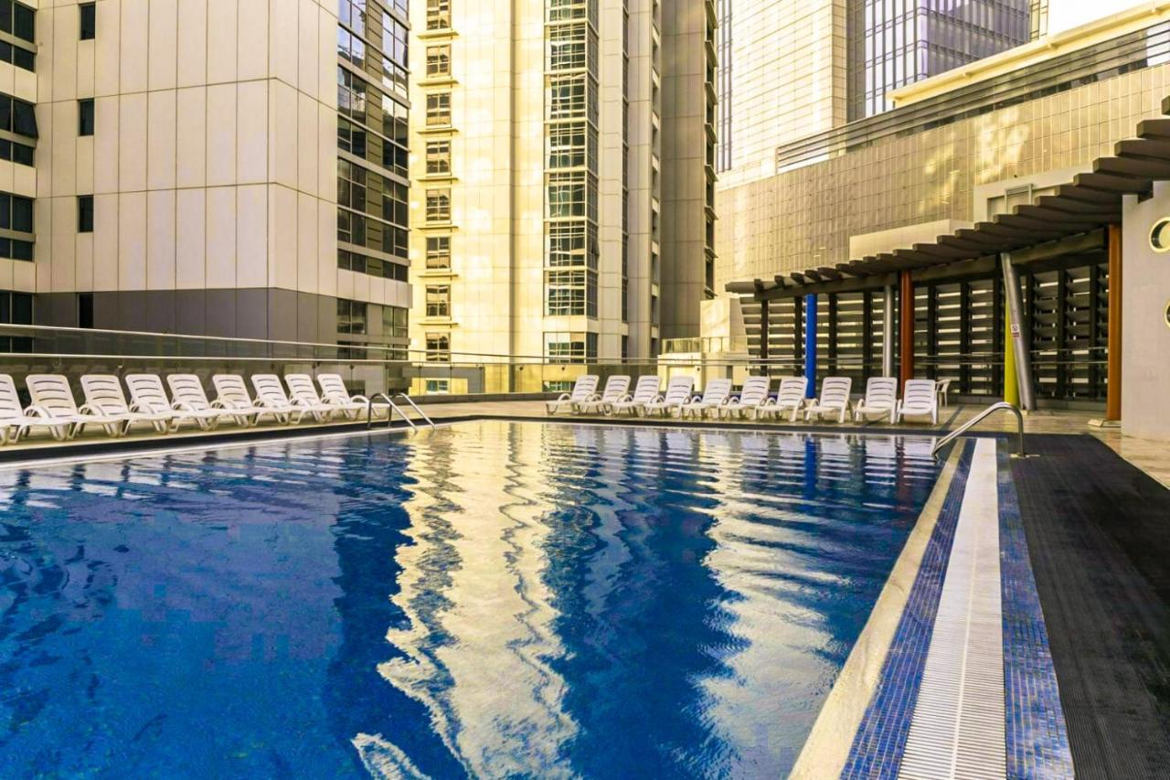 Higuests - Roomy Apt With Infinity Pool Close To Burj Khalifa Dubaj Kültér fotó